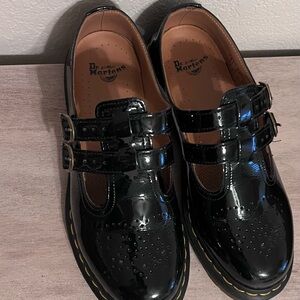 Dr. Martens Black Mary Jane Shoes